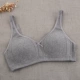 Nhà nông kích thước lớn cô gái áo ngực cotton mỏng phần trung học cơ sở không có vòng thép sinh viên đại học phụ tải ống hàng đầu đồ lót