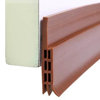 Menglaiqi door seam door bottom seal strip sound insulation strip wooden door