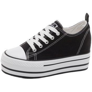 All-match inner height-enhancing new autumn canvas shoes