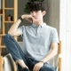 Áo sơ mi nam POLO áo thun ngắn tay nam xu hướng Hàn Quốc 2018 áo sơ mi nam mới giản dị nửa quần áo mùa hè Áo thun nam tay ngắn
