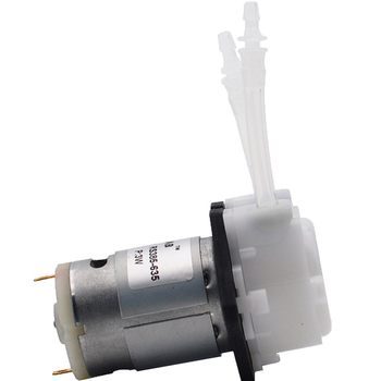 INTLLAB peristaltic pump micro water pump ຄົວເຮືອນຂະຫນາດນ້ອຍ silent self-priming pump DC ນ້ໍາ 12V