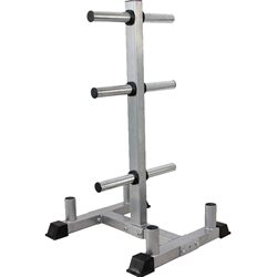 Barbell Plate Rack for Home Use, Barbell Bar Storage Rack, Gym Large Hole Small Hole Dumbbell Plate Storage Rack