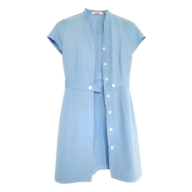 Beautician work clothes beauty salon dress technician clothes