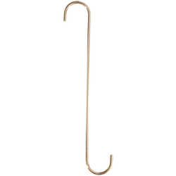 Clothes store clothes hook S hook front hanging clothes rack wall hanging clothes hanger gold stainless steel extended S hook front hook