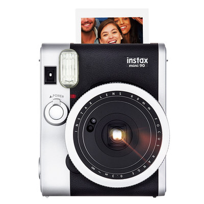 Fuji mini90 camera package with Polaroid photo paper once imaging mini 90 retro mini40 camera