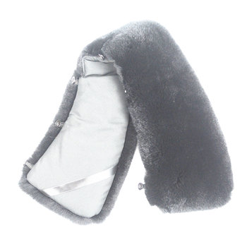 Winter rex rabbit fur collar unisex lapel sold separately