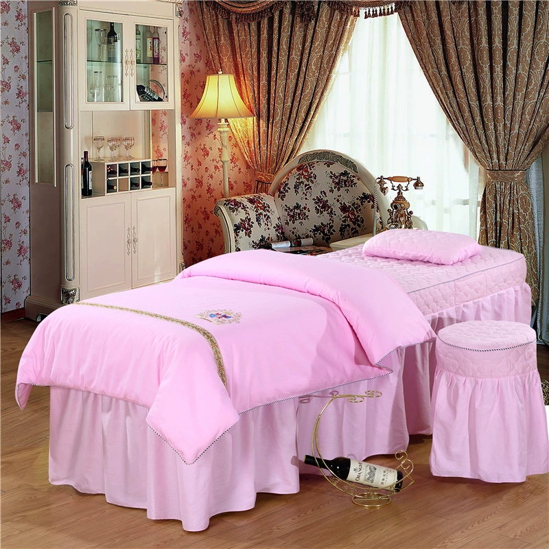Bộ đồ giường bằng vải cotton nguyên chất có bộ bốn mảnh
