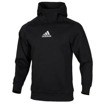 Adidas Clover men's 2024 spring new terry plus velvet sports casual hooded pullover IY2274