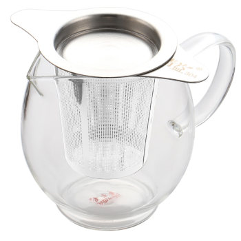 304 ສະແຕນເລດຊາການກັ່ນຕອງຊາຮົ່ວ silicone double handle ການກັ່ນຕອງຊາທີ່ມີ lid slag ແຍກ kung fu ຊາຊຸດອຸປະກອນເສີມ