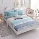 Giường một mảnh vỏ nệm bọc đầy đủ gói có thể tháo rời bụi chống trượt bông cotton Simmons trải giường