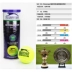 3 thùng quần vợt chính hãng Schlesinger Slazenger Wimbledon bóng trò chơi chuyên nghiệp lon 3/4 miếng head radical s 280g Quần vợt