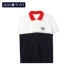 Áo thun nam tay ngắn mùa hè màu sắc phù hợp với áo thun mẹ-con hoang dã 629555 JESSTONY - Polo áo polo sói Polo