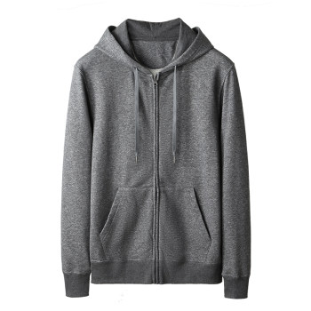 Sweatshirt ຜູ້ຊາຍພາກຮຽນ spring hoodie zipper cardigan ຝ້າຍບາດເຈັບແລະກິລາ knitted ເທິງພາກຮຽນ spring ແລະດູໃບໄມ້ລົ່ນ jacket ແຂນຍາວວ່າງ