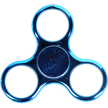 Fidget Spinner Finger Spiral Children's Adult Stress Relief Toy with Light, Glowing at Night, Edc Three-Blade Rotation
