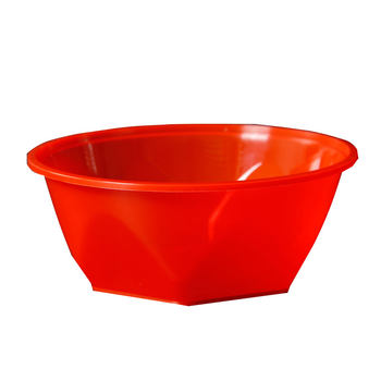 Disposable bowl wedding banquet red thickened plastic bowl tableware wedding banquet large bowl wholesale soup bowl without lid