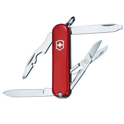 Victorinox Swiss Army Knife ມີດພັບ multifunctional 58mm ຂອງແທ້ Xiaoyaopai ສີແດງ 0.6363 mini