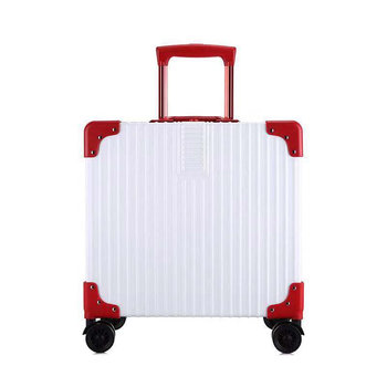 Spring Airlines 18-inch trolley case zipper low-cost airline boarding case 403020 free check-in small password box