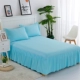 Bông 1.5m1.8 mét giường rắn váy bông đồng bằng khăn trải giường bìa 2.0 giường váy trượt - Váy Petti