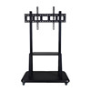 Mobile cart with wheels TV floor stand TV stand