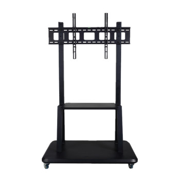 Mobile cart with wheels tv floor stand tv stand
