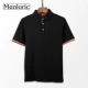 Monroic áo polo nam 2019 hè mới Cotton cotton ve áo thủy triều thương hiệu áo thun ngắn tay Áo polo