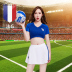 2020 Soccer bé Sexy dance Suit Thế giới Cheerleader trang phục nữ Night Bar Hiệu suất ăn mặc Jersey 