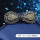 Người lớn retro đơn giản nhỏ đầu clip rhinestone mùa xuân clip kẹp tóc nữ tiara phụ kiện tóc Hàn Quốc kẹp tóc ngang clip nhỏ dây cột tóc