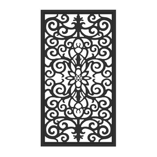 Screen ventilation board iron art hollow shoe cabinet carved board