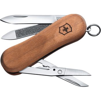 Victorinox Swiss Army Knife Grooming Companion Log 580 65mm Multifunctional Knife ຂອງແທ້ Swiss Sergeant Knife