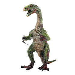New Foreign Trade Pvc Jurassic Dinosaur Toy, Therizinosaurus, Realistic Plastic Animal Model, Boy's Toy Gift