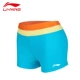 Quần bơi trẻ em Li Ning quần boxer nam bảy màu cho bé trai quần bơi thanh niên quần bơi nước nóng bộ đồ tắm mùa xuân - Bộ đồ bơi của Kid đồ bơi cho be gái 10 tuổi