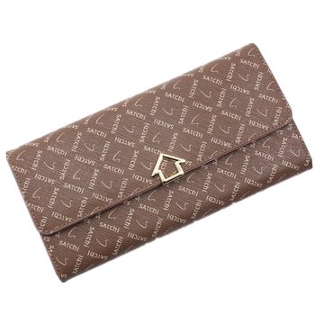 Sachi Women's Wallet Counter ຂອງແທ້ ຫຼຸດລາຄາ Geometric ໃຫມ່ແບບຍາວແລະສັ້ນ ST46566-1FR/3KR1/4FR