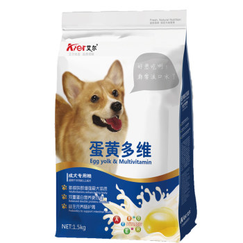 Al Egg Yolk Beauty Multidimensional Adult Dog ລາຄາເຕັມອາຫານຫມາ 1.5kg VIP Teddy Golden Retriever Samo Pomeranian ອາຫານທົ່ວໄປ