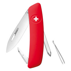 Swiss Army Knife Original Swiza Outdoor Multifunctional Folding Knife 95mm Discoverer Sergeant's Knife