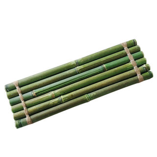 Fish tank running water bamboo raft ornaments storage rack