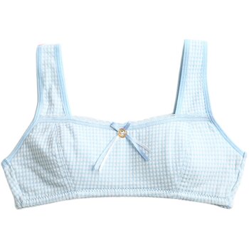 Sugar Grain Girl Bra Growth Period Small Vest Female Students Junior High School Students 8-16 Years Thin Girls No Wire Underwear