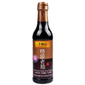 Lee Kum Kee Soy Sauce Special Grade Dark Soy Sauce 500ml*2 Bottles Sashimi Dipping Sauce Bibimbap Sauce Barbecue Seasoning Without Preservatives