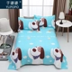 Bông vải thô cũ đơn mảnh vải cotton dày nam nữ thảm đỏ học sinh tấm 1,5 m 1,8m