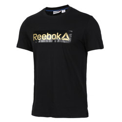 Reebok Men's CN M LOGO TEE ເສື້ອຍືດແຂນສັ້ນ ເສື້ອຍືດແຂນສັ້ນ DH2875 CF4568