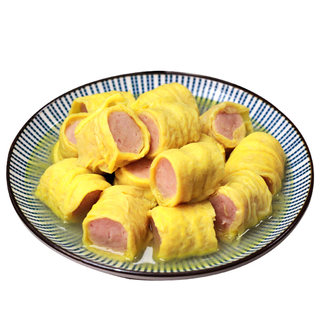 Meining pork egg roll 380g whole canned food