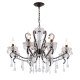 Lighting Crystal European Style Iron Art Candle Living Room Lamp