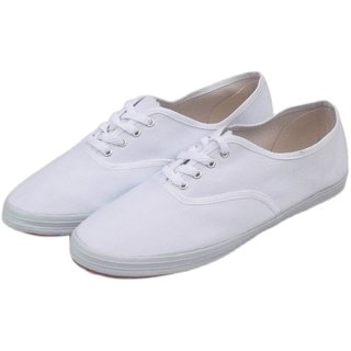 Authentic double star canvas shoes white Wanli work shoes white