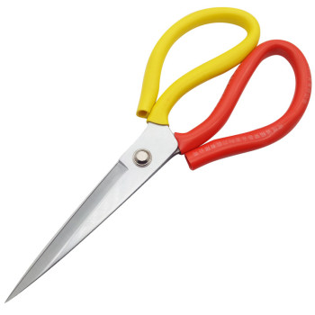 P01 New Scissors Dingding Brand Hong Yonglixing High Carbon Steel Electroplating Tailor Industrial Leather Scissors Quenched Super Hard