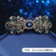 Người lớn retro đơn giản nhỏ đầu clip rhinestone mùa xuân clip kẹp tóc nữ tiara phụ kiện tóc Hàn Quốc kẹp tóc ngang clip nhỏ