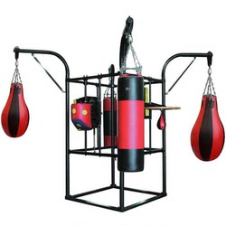 Comprehensive Training Sandbag Rack for Indoor Gym, Suitable for Martial Arts and Boxing
