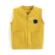 Youbeiyi Children vest vest hoạt hình mùa xuân và mùa thu Các mẫu áo vest nam cho bé gái