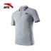 Anta tay ngắn nam 2018 hè mới thể thao nam áo sơ mi POLO chính thức áo thun nam chính hãng Áo polo thể thao