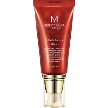 Korean Missha/Missha Red BB Cream Female No. 21/23 Isolating Nude Makeup Concealer Moisturizing Long-lasting Student 50ml