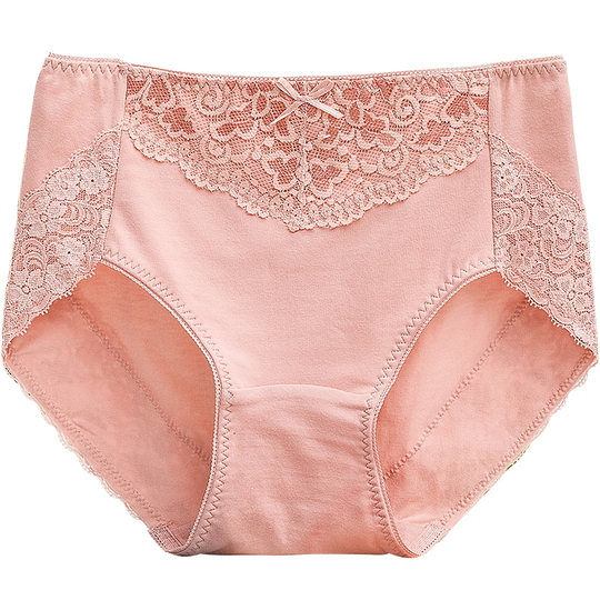 Тонкие трусики из японского хлопка для контроля живота большого размера.