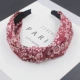 Hàn Quốc net tóc đỏ trang trí tai thỏ lớn nơ rộng bên headband đơn giản lỗ tóc kẹp tóc điểm sóng dễ thương headband nữ - Phụ kiện tóc băng đô tai mèo